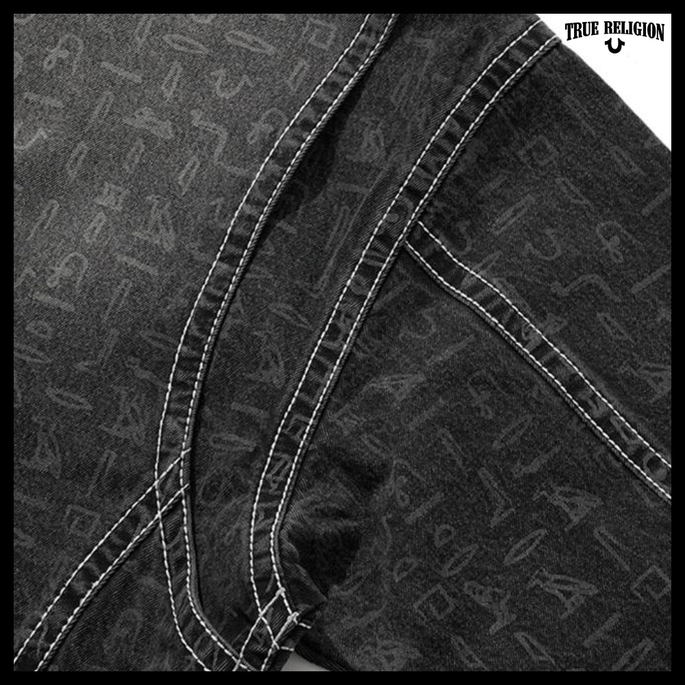【TRUE RELIGION】Hieroglyphic Trucker Jacket 2Colors