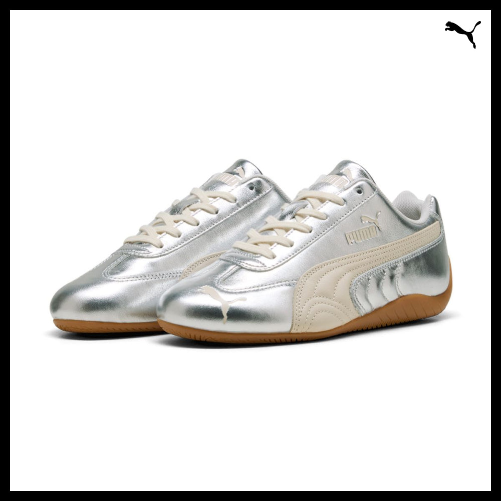 【PUMA】Speedcat Silver Womens Alpine Snow Sneakers
