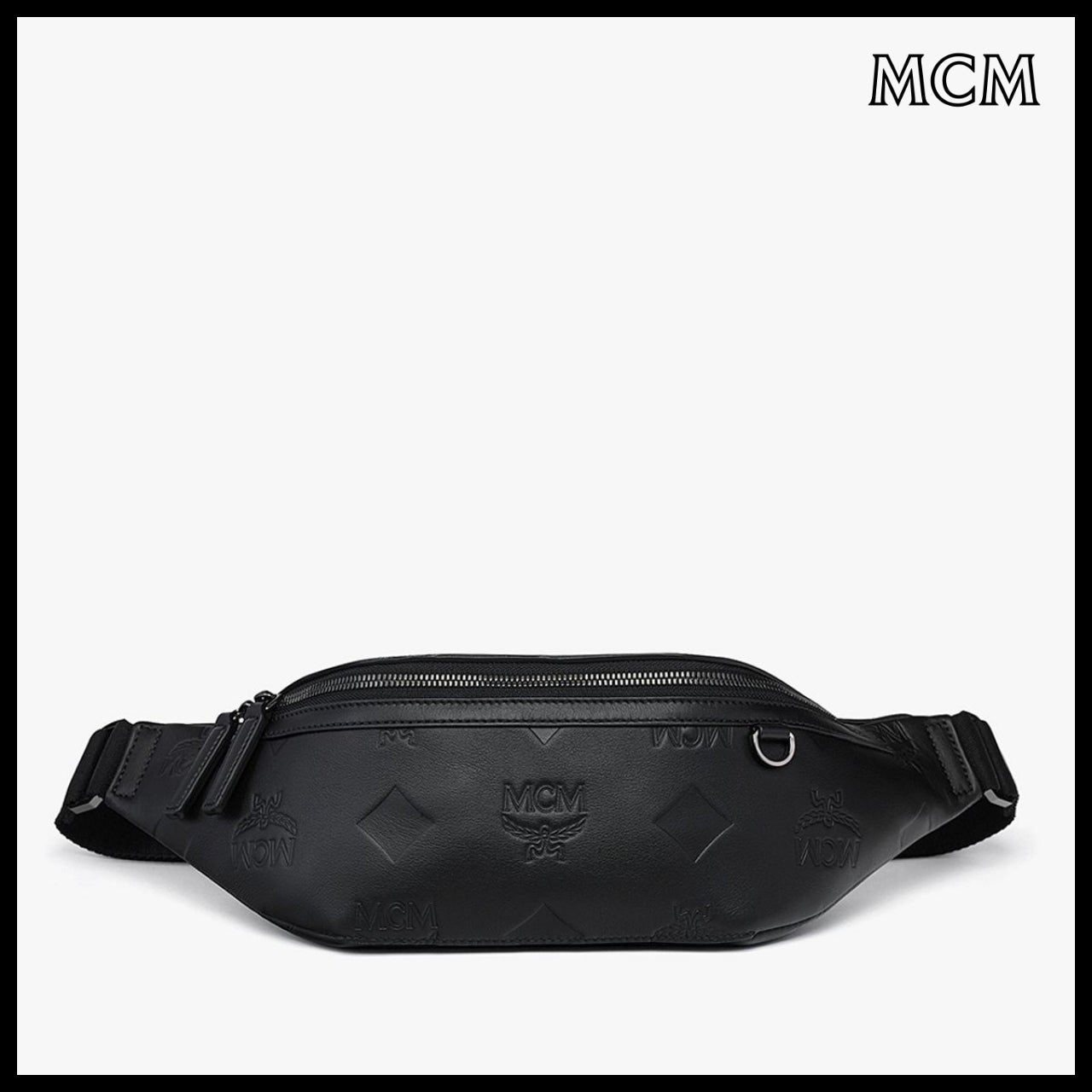 【MCM】Fursten maxi monogram leather belt bag