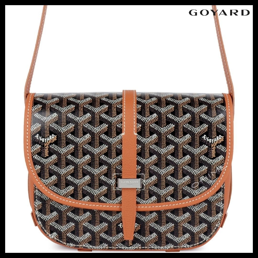 ◆韓国百貨店仕入 GOYARD◆BELVEDERE PM CROSSBODY BAG BLACK