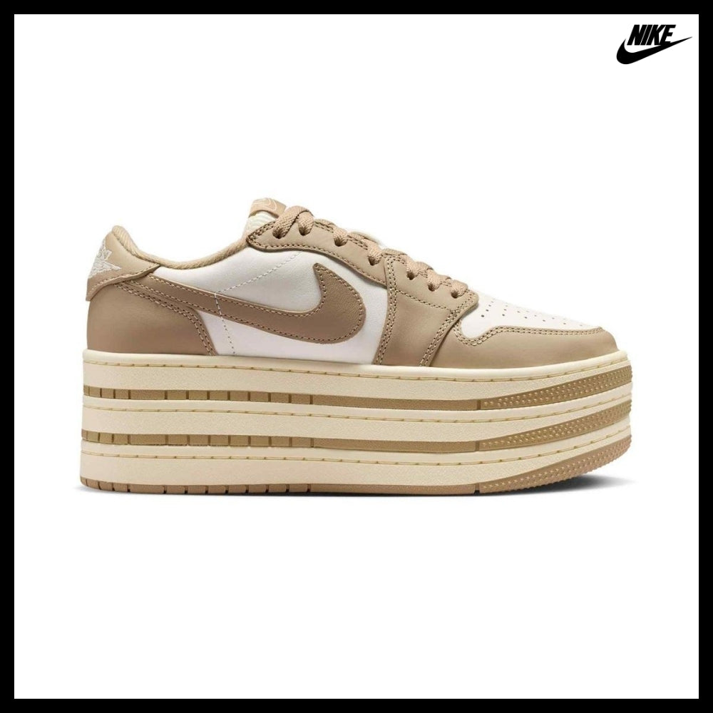 【Nike】AIR JORDAN 1 TRIPLE STACK KHAKI SAIL COCONUT MILK
