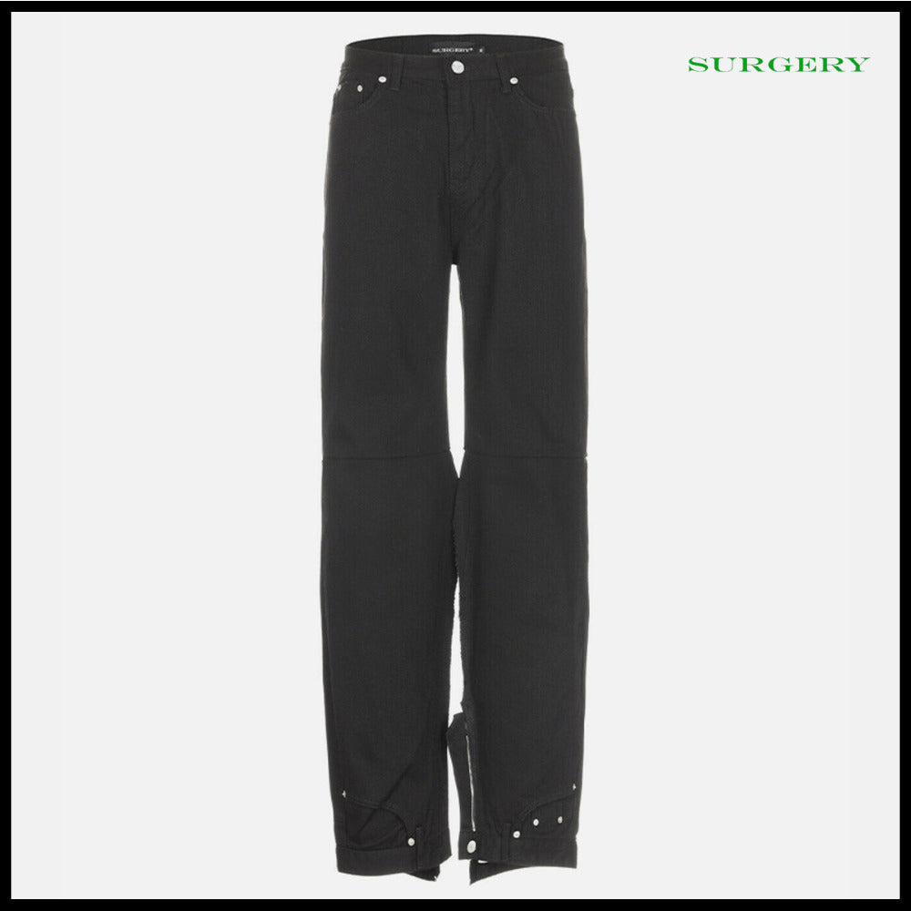 【SURGERY】Double Jeans Black