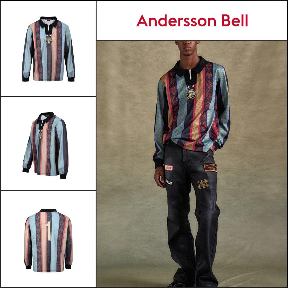 【ANDERSSON BELL】Navajo Stripe L/S T-Shirt