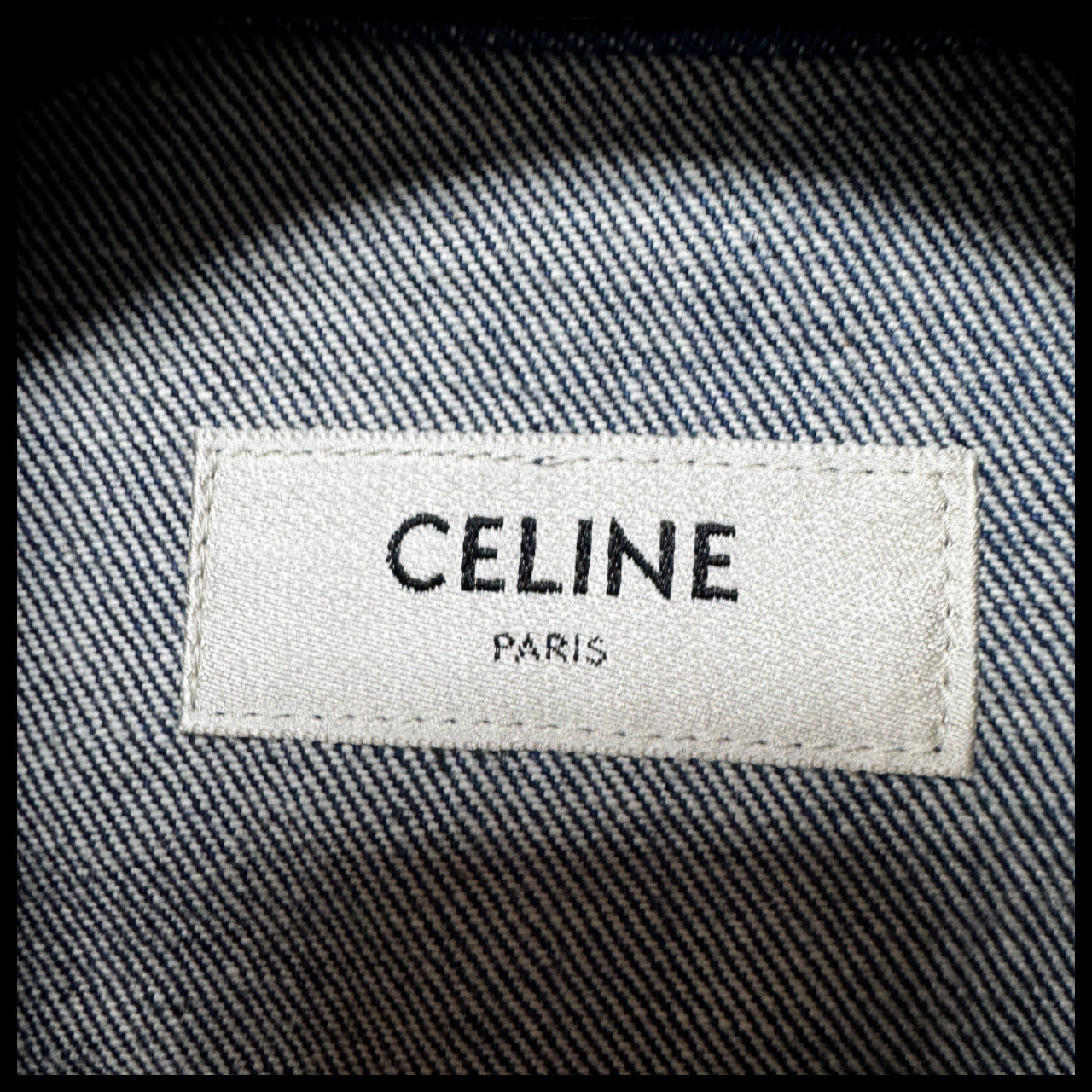 【CELINE】Blue Denim Jacket vintage denim