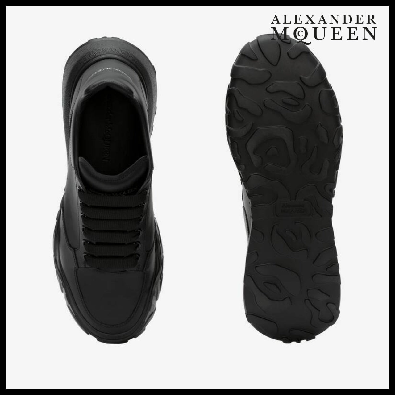 【Alexander Mcqueen】Court Trainer Black