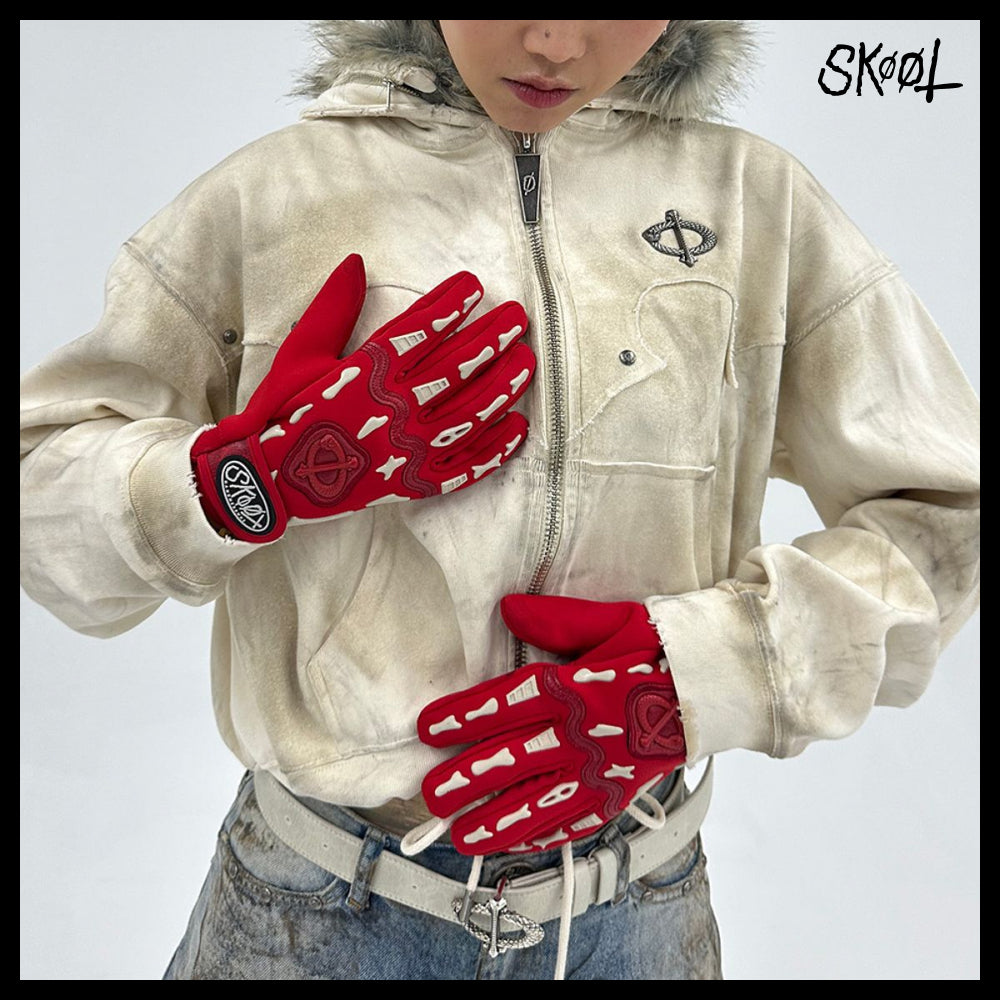 【SKOOT】ボーンラッシュグローブ