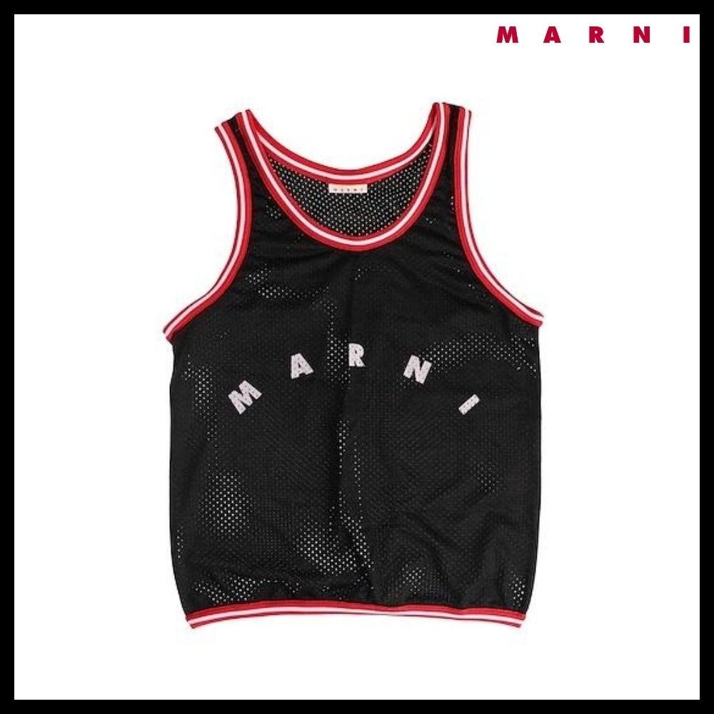 【MARNI】Basket Shopping Tote Bag - Black