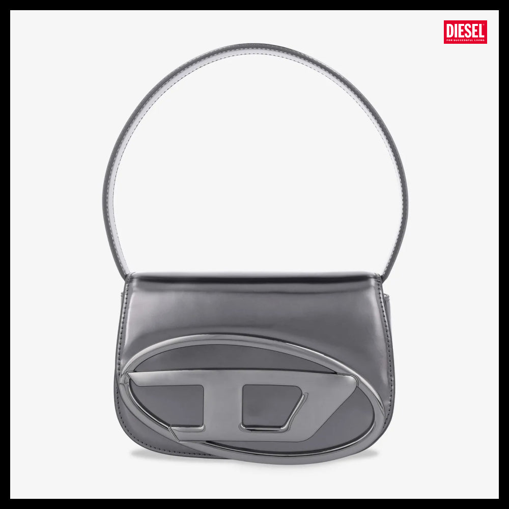 【DIESEL】1DR Shoulder Bag - Gunmetal
