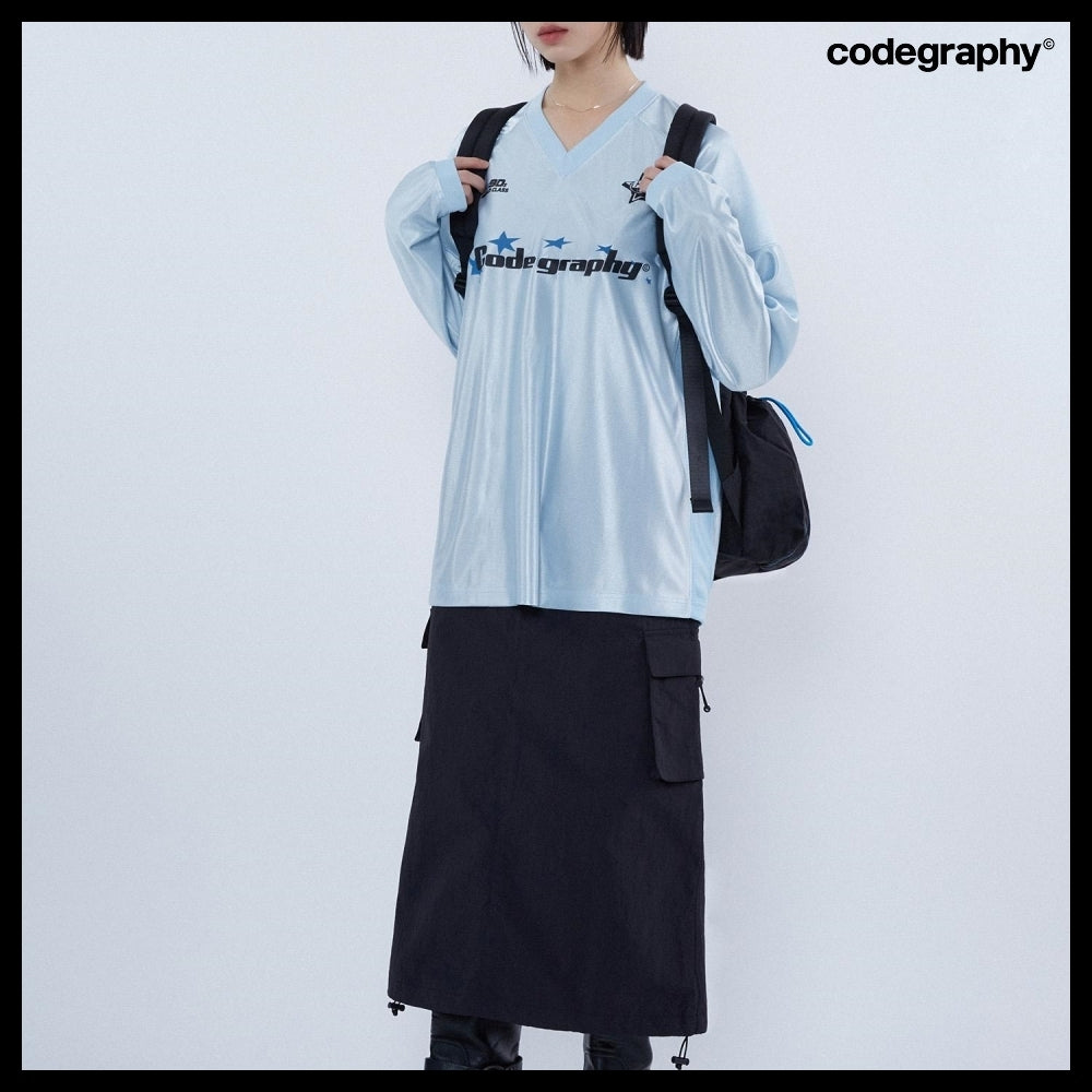 【codegraphy】ジェラビ着用ポーティメタルジャージースリーブ