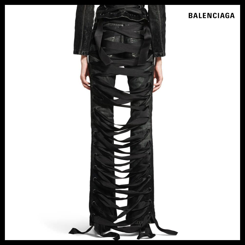 ★BALENCIAGAアウトレット セール ★LACE-UP PANTS