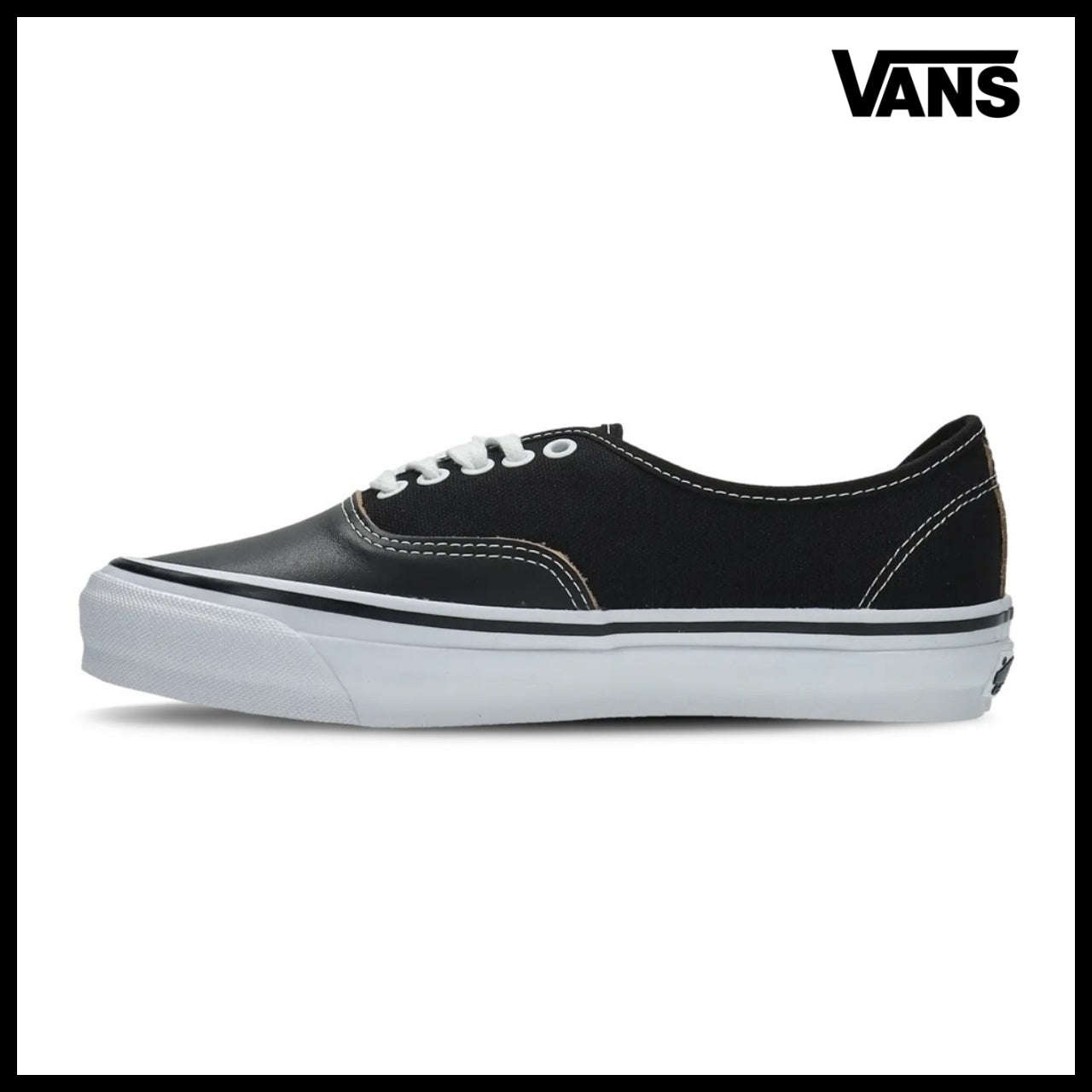 【VANS】Authentic Vibram sole sneakers black