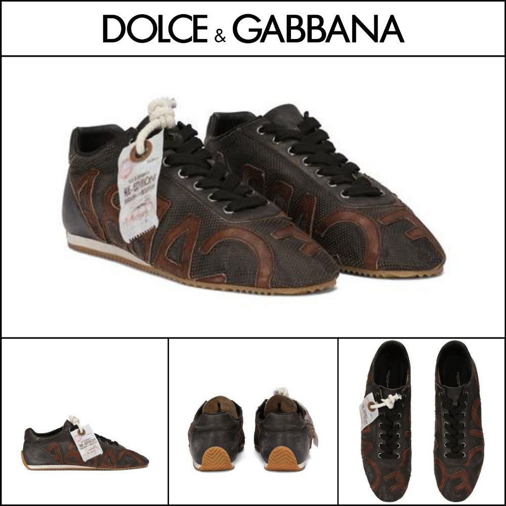【Dolce & Gabbana】KANGAROO LEATHER THAILANDIA SNEAKERS S479