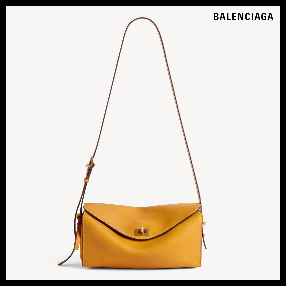 【BALENCIAGA】Le Set Shoulder Bag Medium Curry
