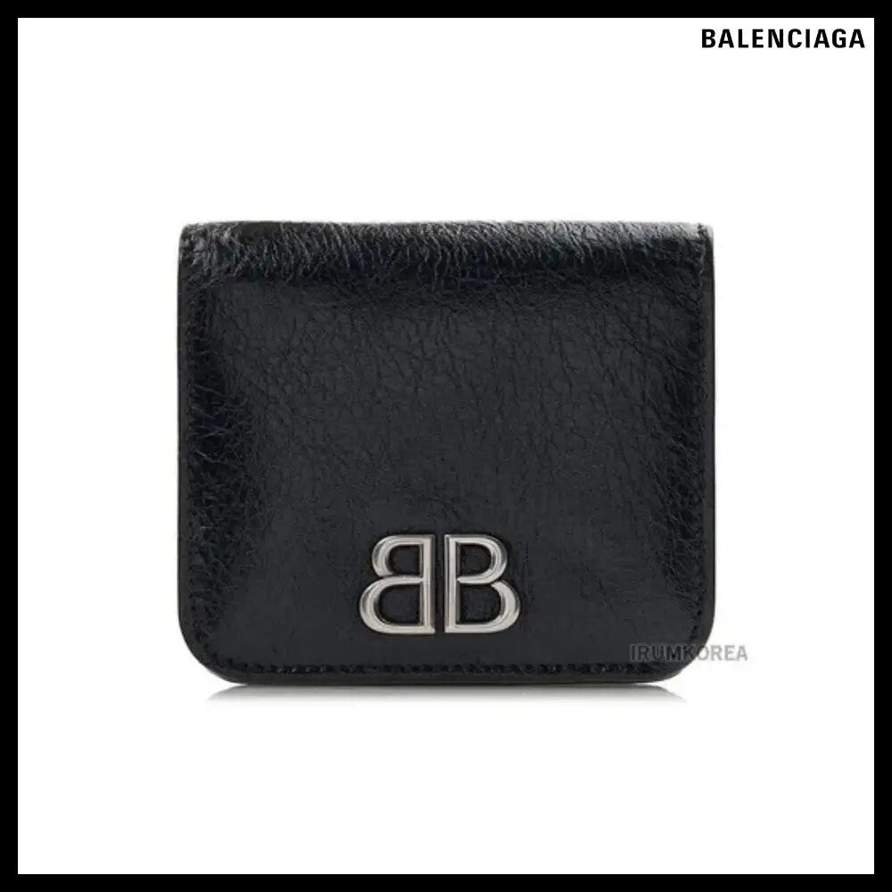 【BALENCIAGA】BB Logo Card Wallet