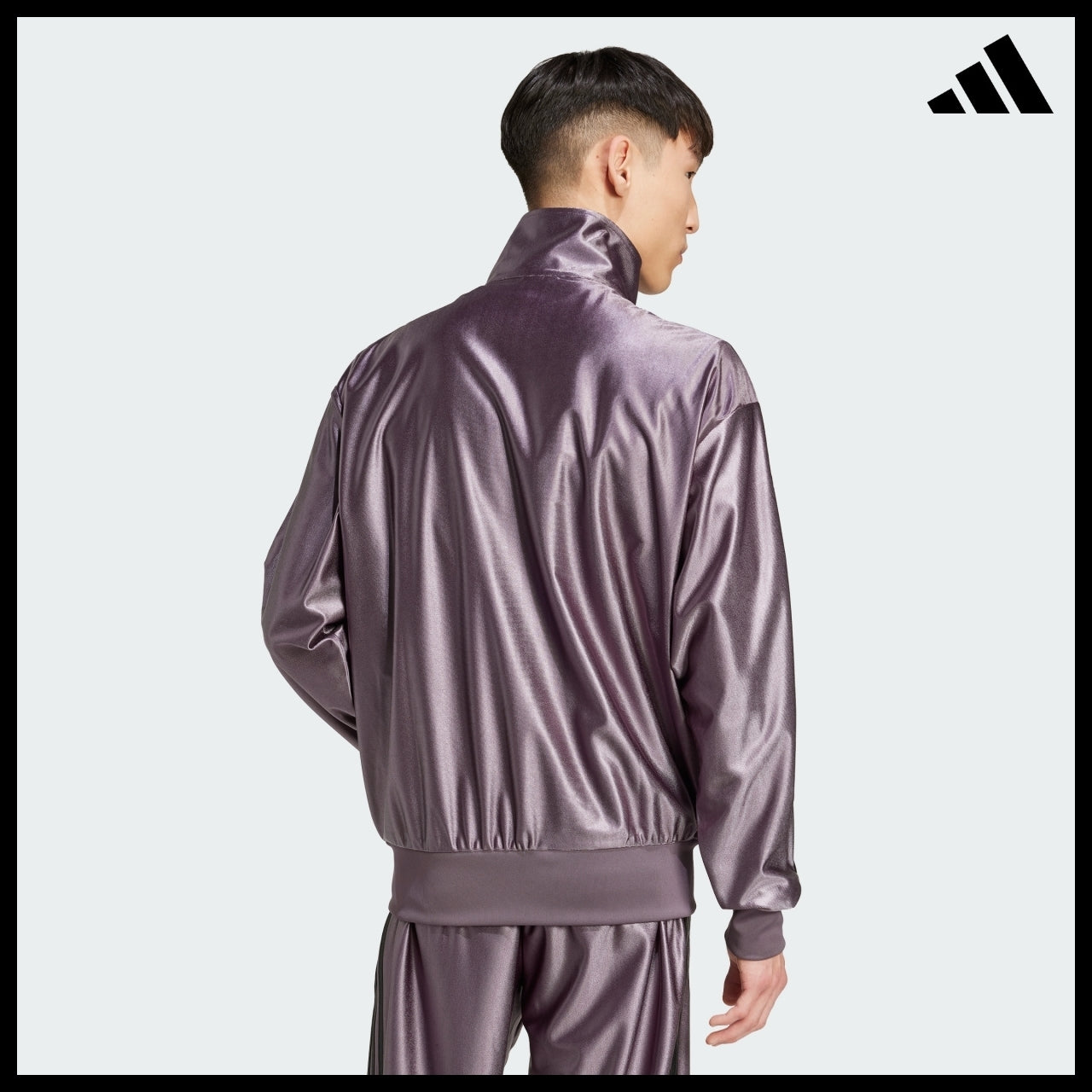 【ADIDAS】Firebird Metallic Track Top Classic Track Jacket