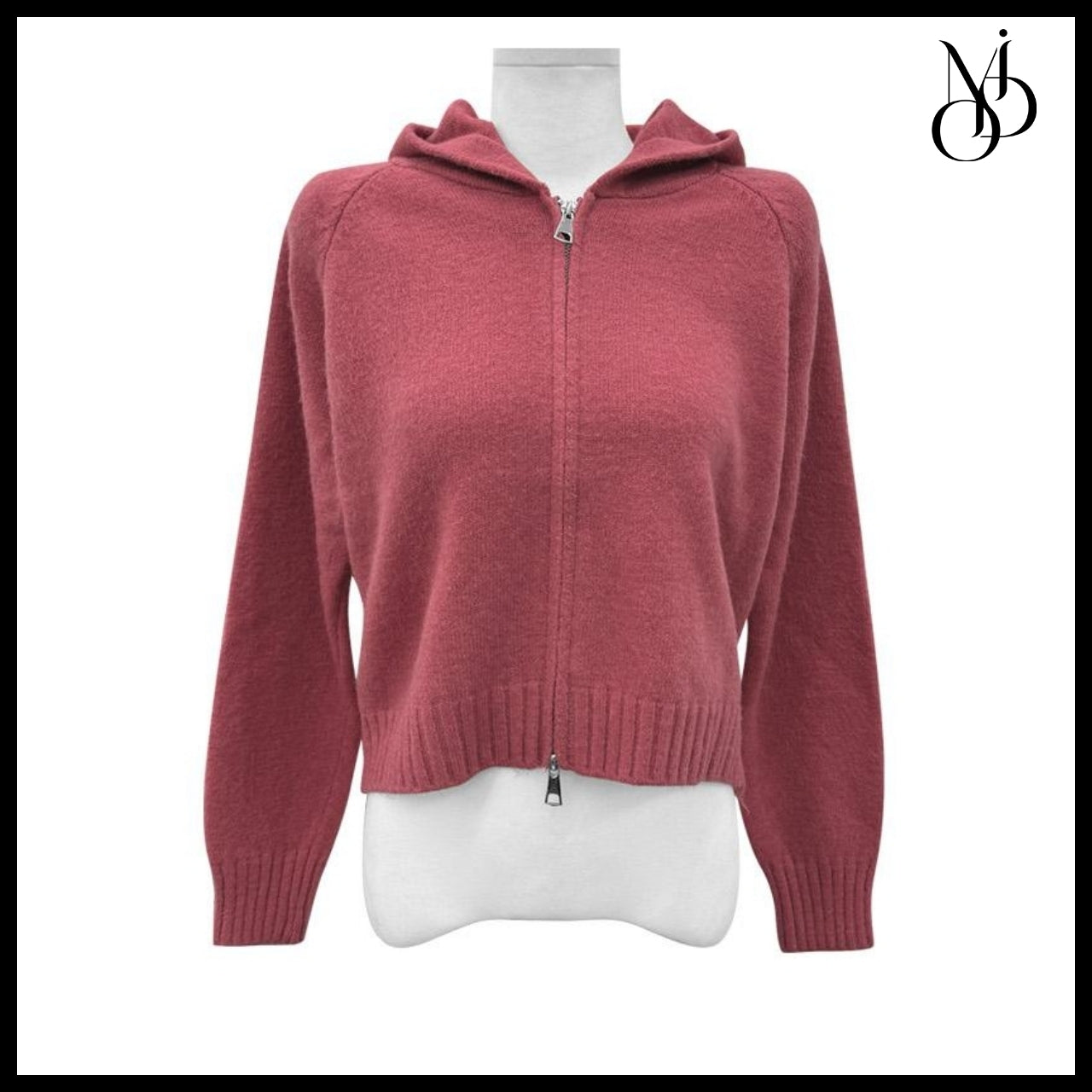 【MODIMOOD】Buggy Knit Hoodie Zip-Up 6 Colors
