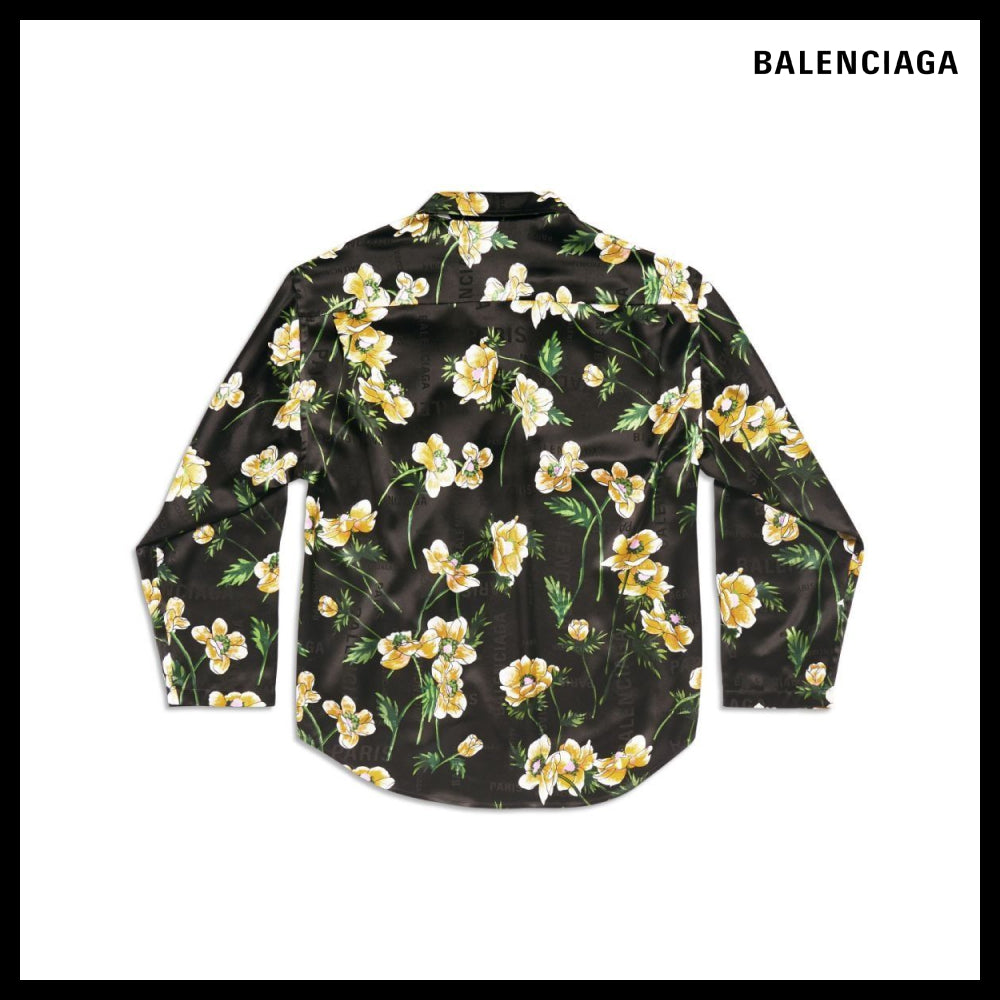 【BALENCIAGA】Large Fit Hoodie White