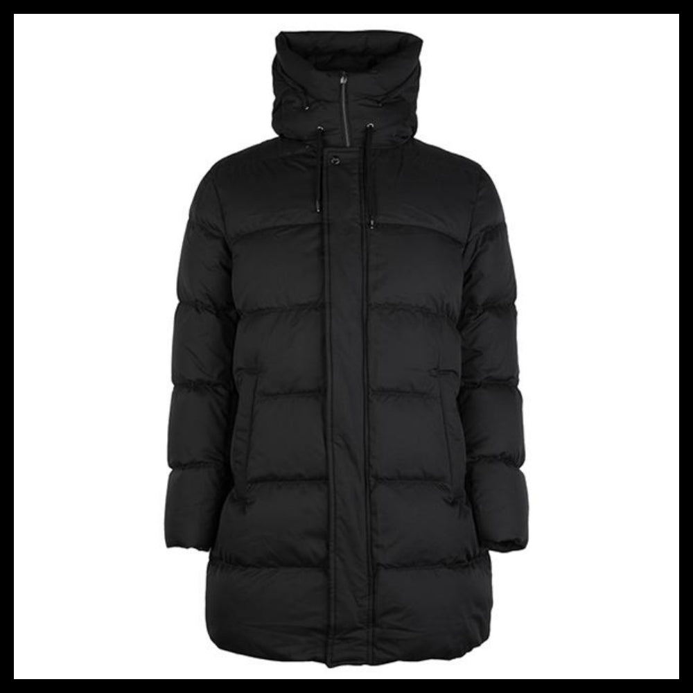 【Herno】Men's Arendelle Hooded Padded Jacket Black