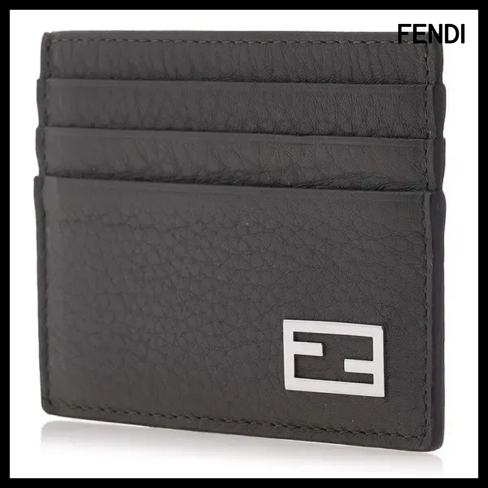 【Fendi】Men's Baguette Card Case Luxury Compact