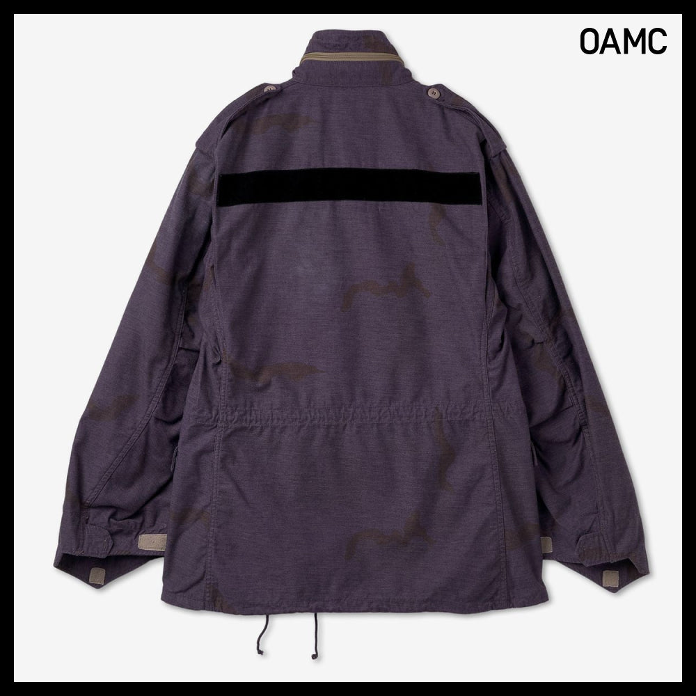 ◆OAMC◆ リワーク フィールド カモ ジャケット パープル