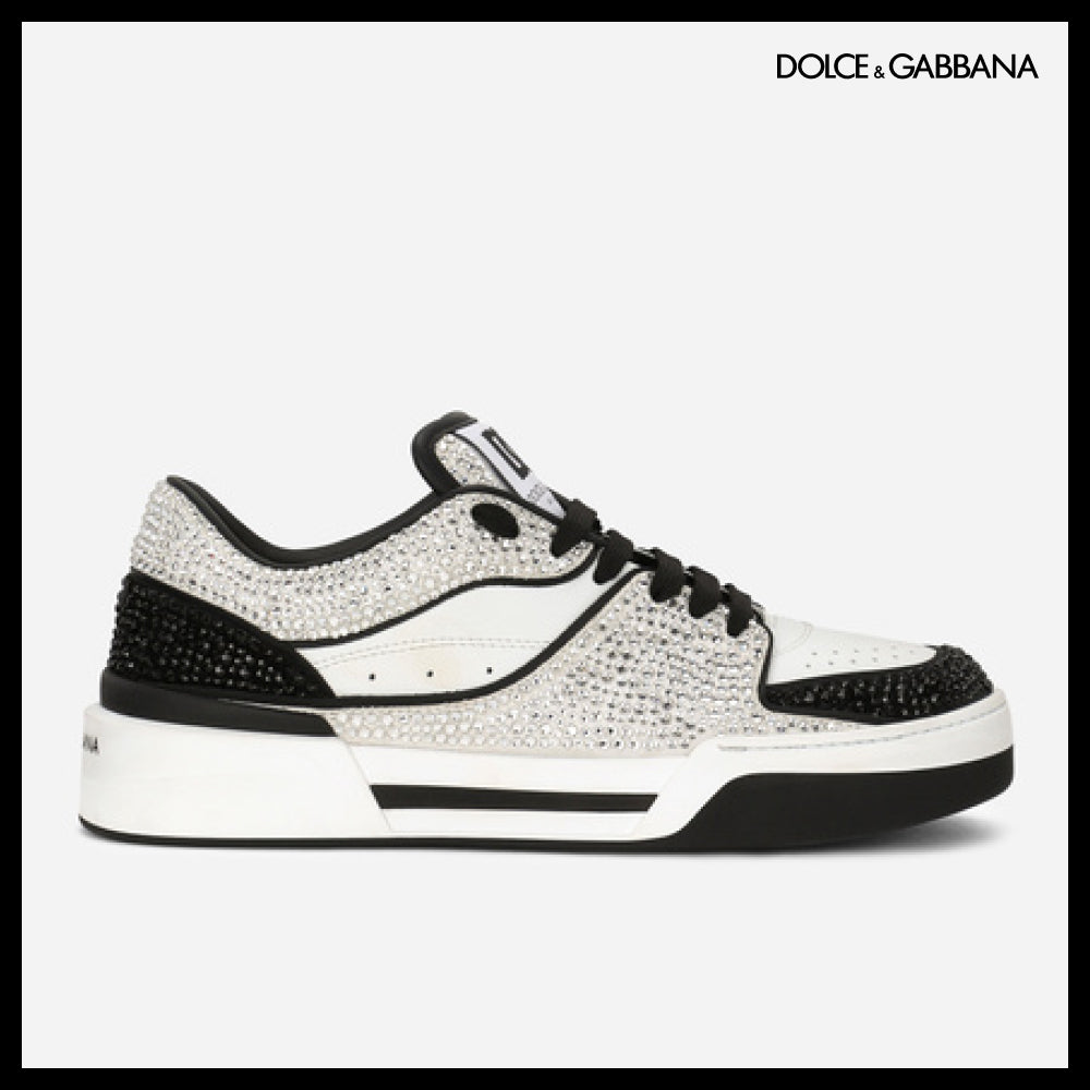 【Dolce & Gabbana】CALFSKIN NEW ROMA SNEAKERS