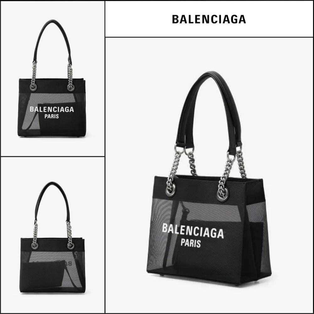 【BALENCIAGA】Small Duty Free Tote Bag Black