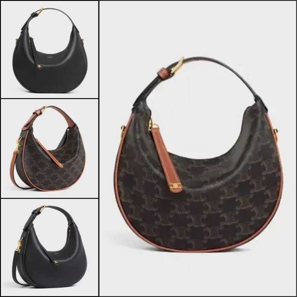 【Celine】Teen Lulu Triomphe Calfskin Luxury Elegant