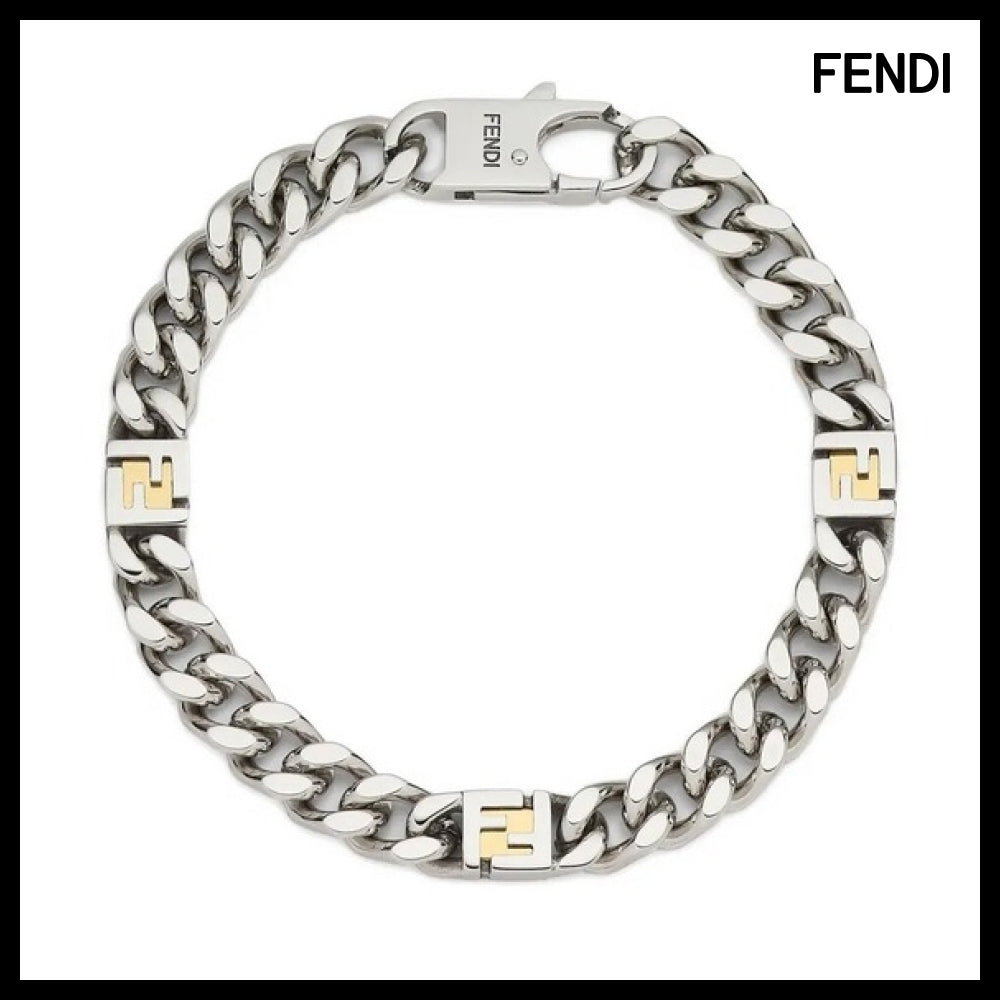 【FENDI】Silver Bracelet