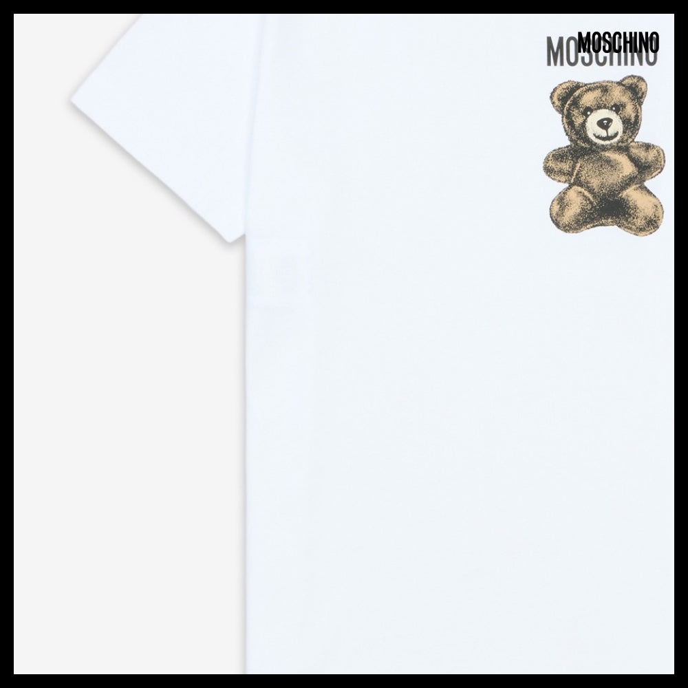 【Moschino】Teddy Bear T Shirt White