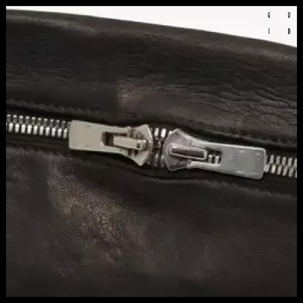 【GUIDI】Soft Horse Full Grain Leather Two-Way Sling Bag