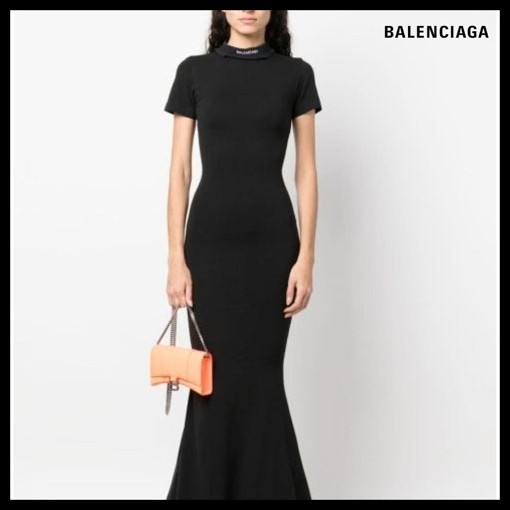 【BALENCIAGA】Dress Black Faded