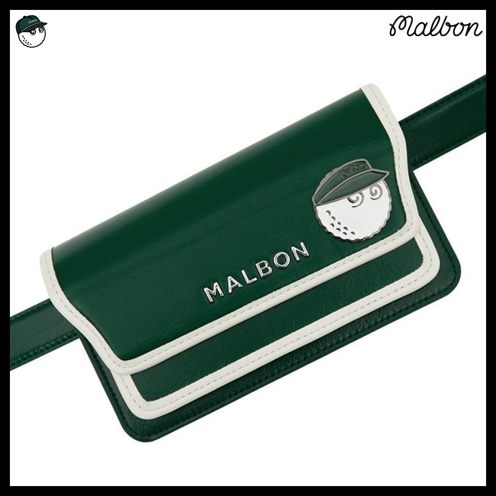 【Malbon Golf】Women's Ball Marker Belt Bag - 2 colors