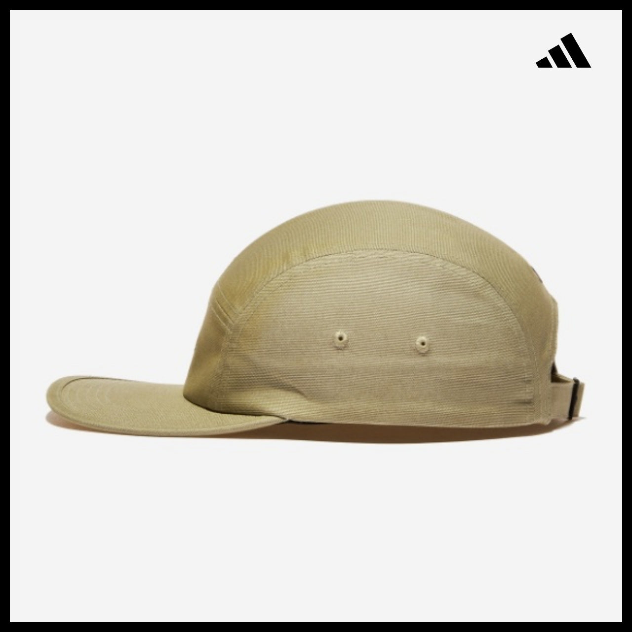 【ADIDAS】 5-Panel Canvas Cap 2 Colors Outdoor Casual
