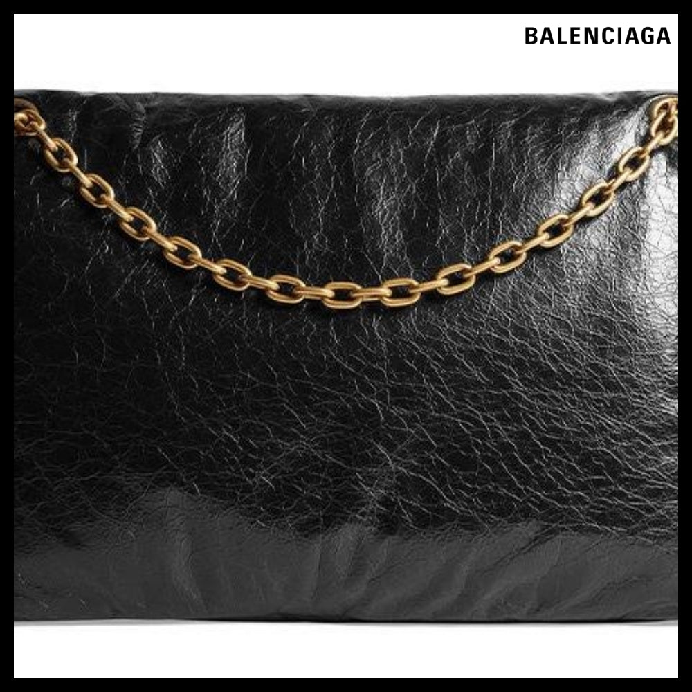 【BALENCIAGA】Monaco L Chain Bag Black