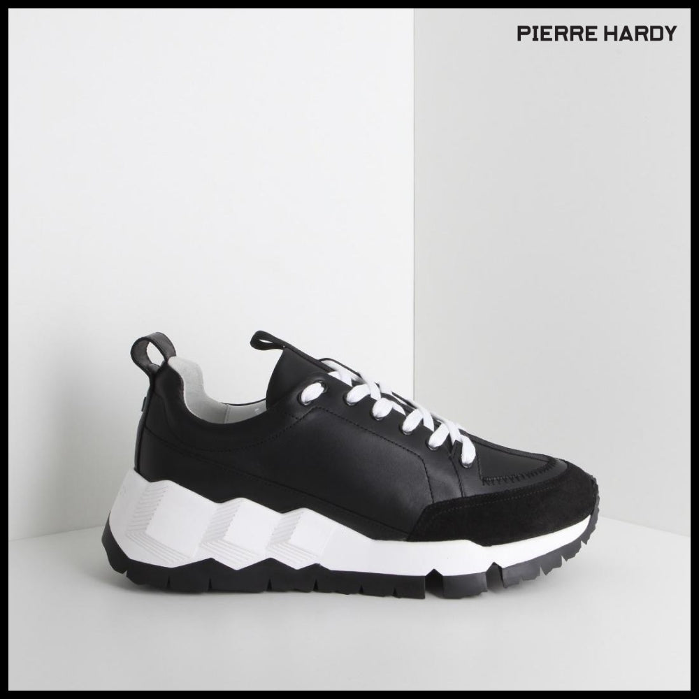 【Pierre Hardy】STREET LIFE Black Sneakers QX02Z