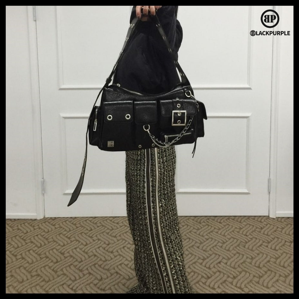 【BLACKPURPLE】 24FW FORTRESS BAG BLACK