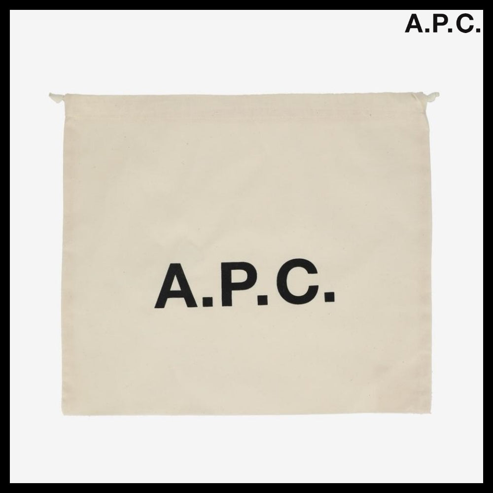 【A.P.C.】Small Myco Cabas Tote Bag Black
