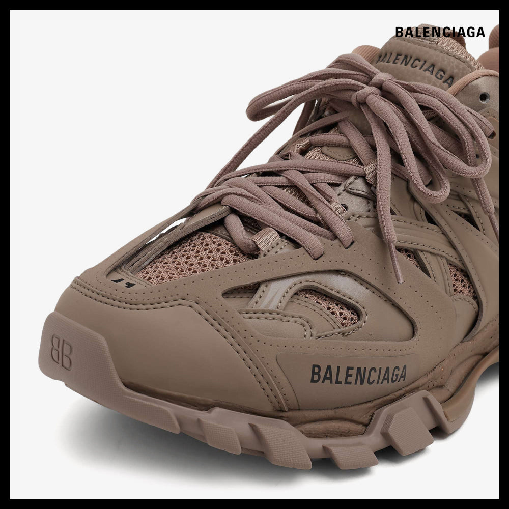 【BALENCIAGA】Track Sneaker Recycled Sole Beige Mesh