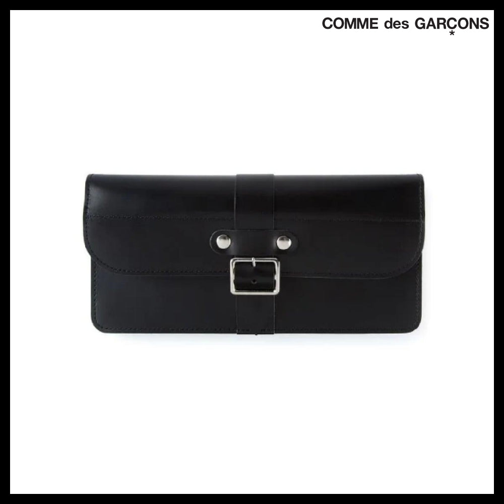 【COMME des GARCONS】Buckle D Leather Wallet