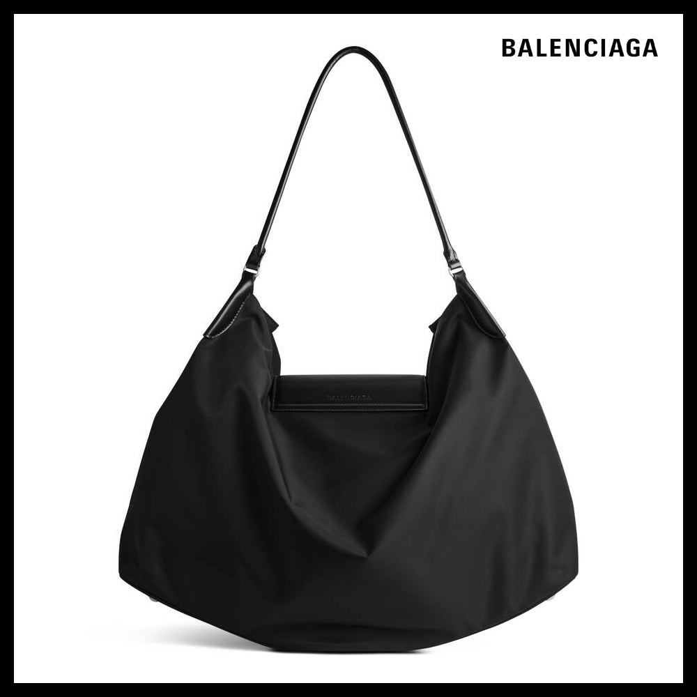 【BALENCIAGA】GENEVE LARGE HOBO BLACK BLUE