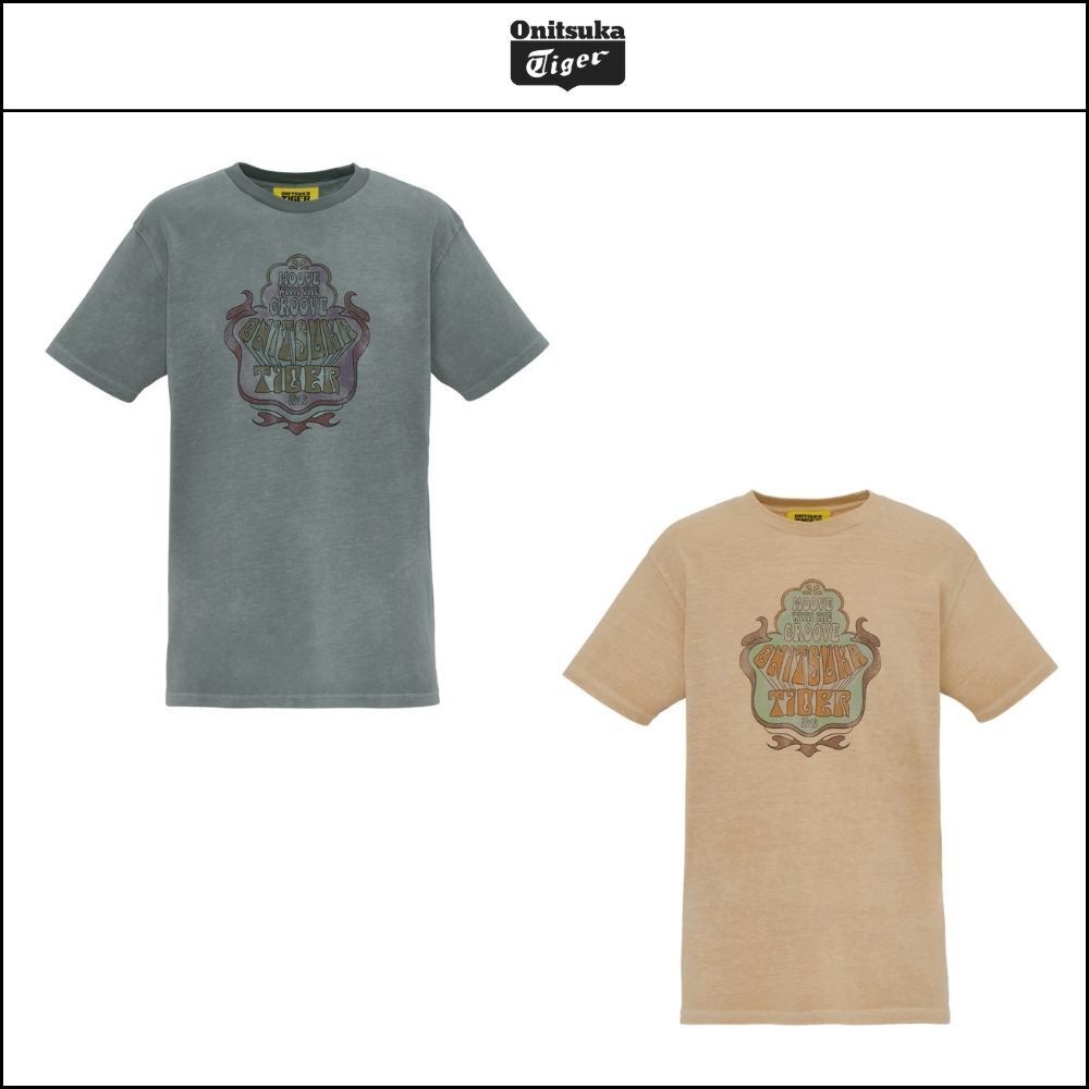 【ONITSUKA TIGER】GRAPHIC TEE 2COLORS