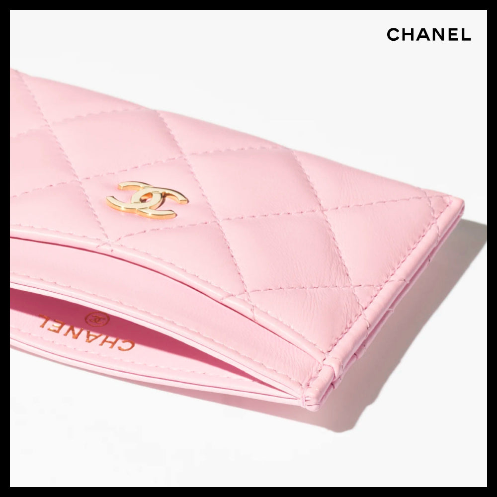 【CHANEL】Classic Card Holder White