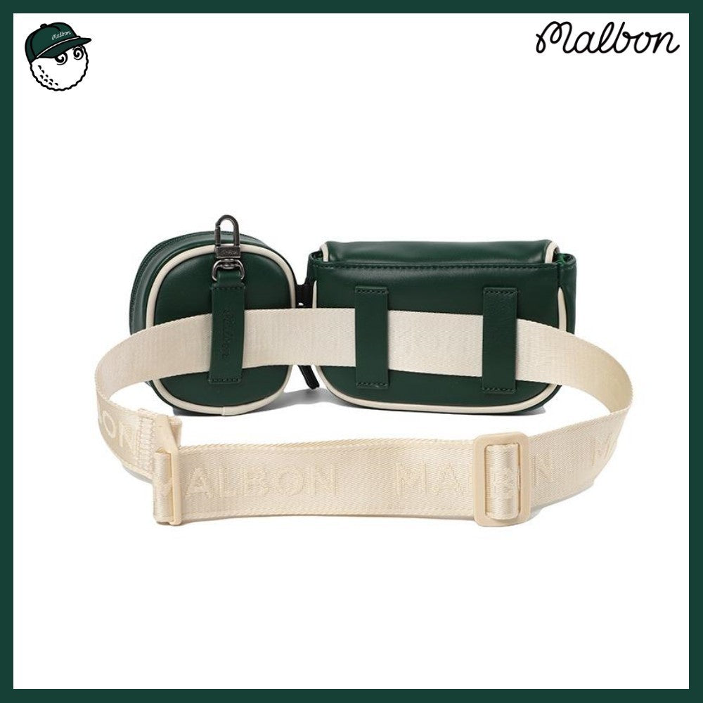 【MALBON GOLF】 TWO POCKET BELT BAG 2COLORS