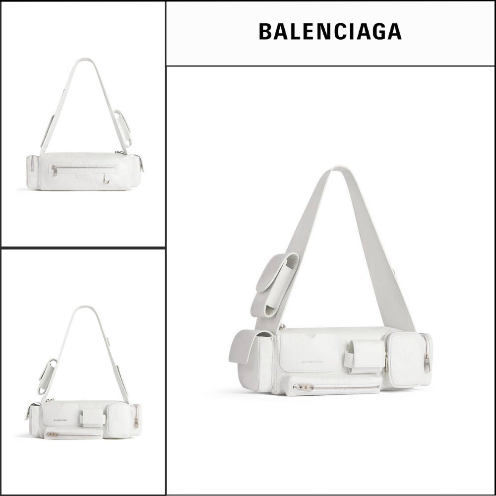 【BALENCIAGA】Superbusy XS Sling Bag Optic White