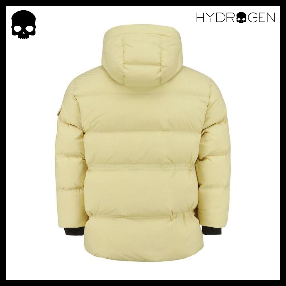【HYDROGEN】WOMEN HELIUM RDS MID-LENGTH DOWN JACKET BUTTER