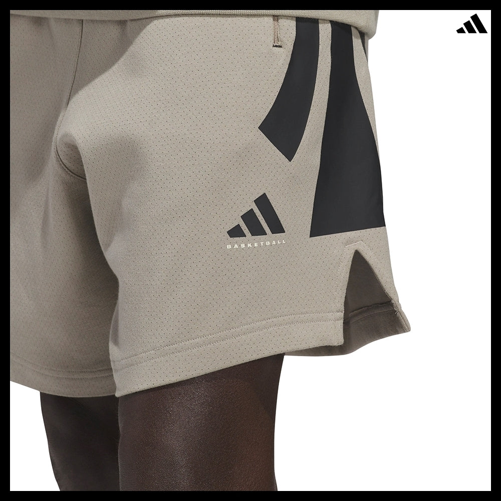 【ADIDAS】 Basketball Spacer Shorts Putty Beige