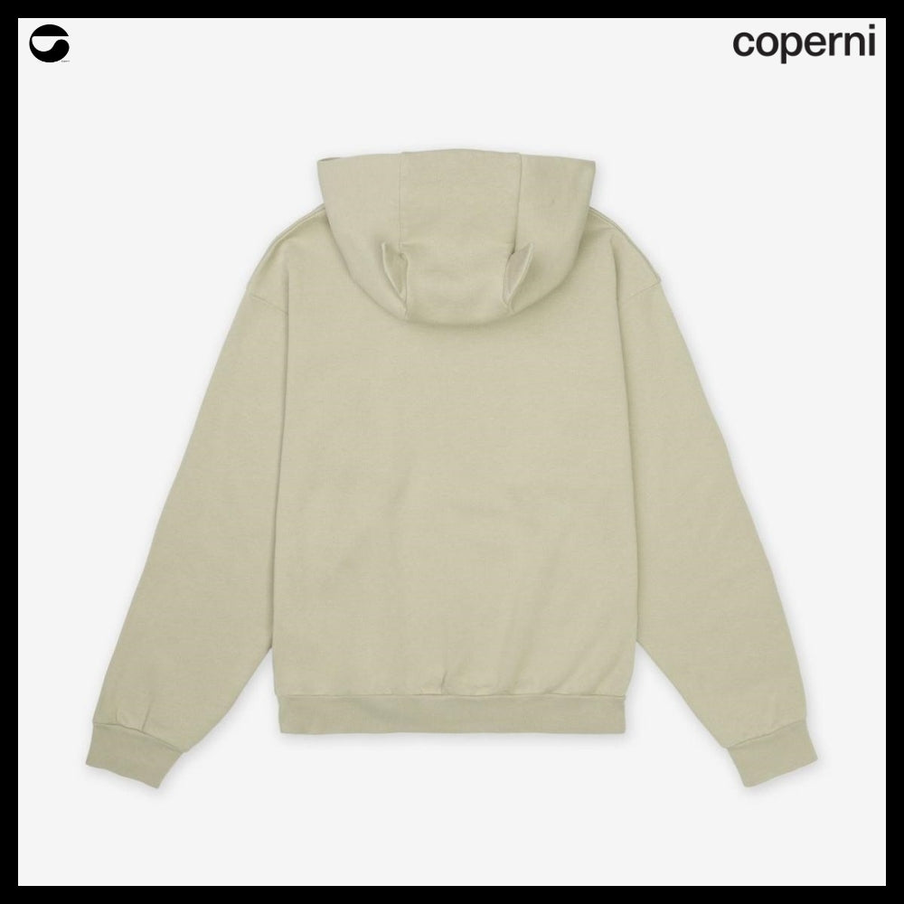 【Coperni】Horn Hoodie Beige Yellow Print