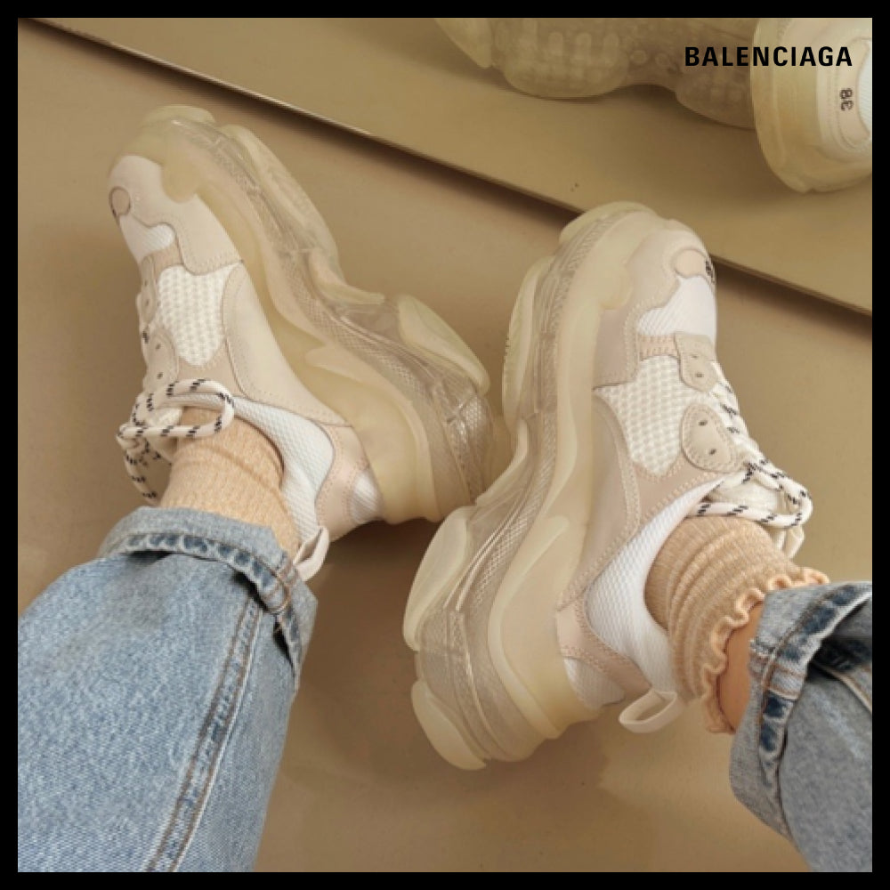 ★BALENCIAGAアウトレット セール ★RTriple S Clear Sole White