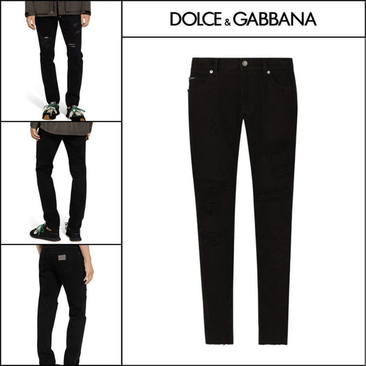 ★Dolce&Gabbanaアウトレット セール ★REGULAR-FIT DENIM JEANS