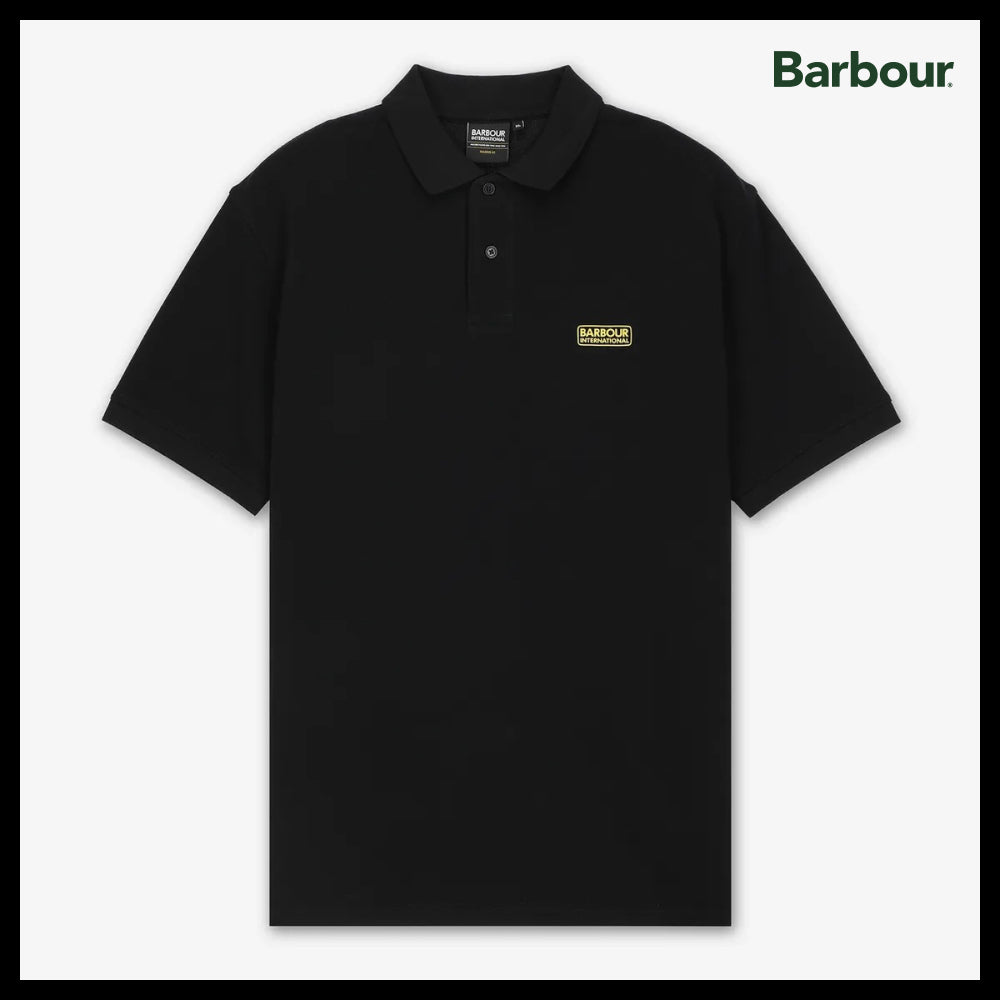 【Barbour】International Essential Logo Short Sleeve Polo